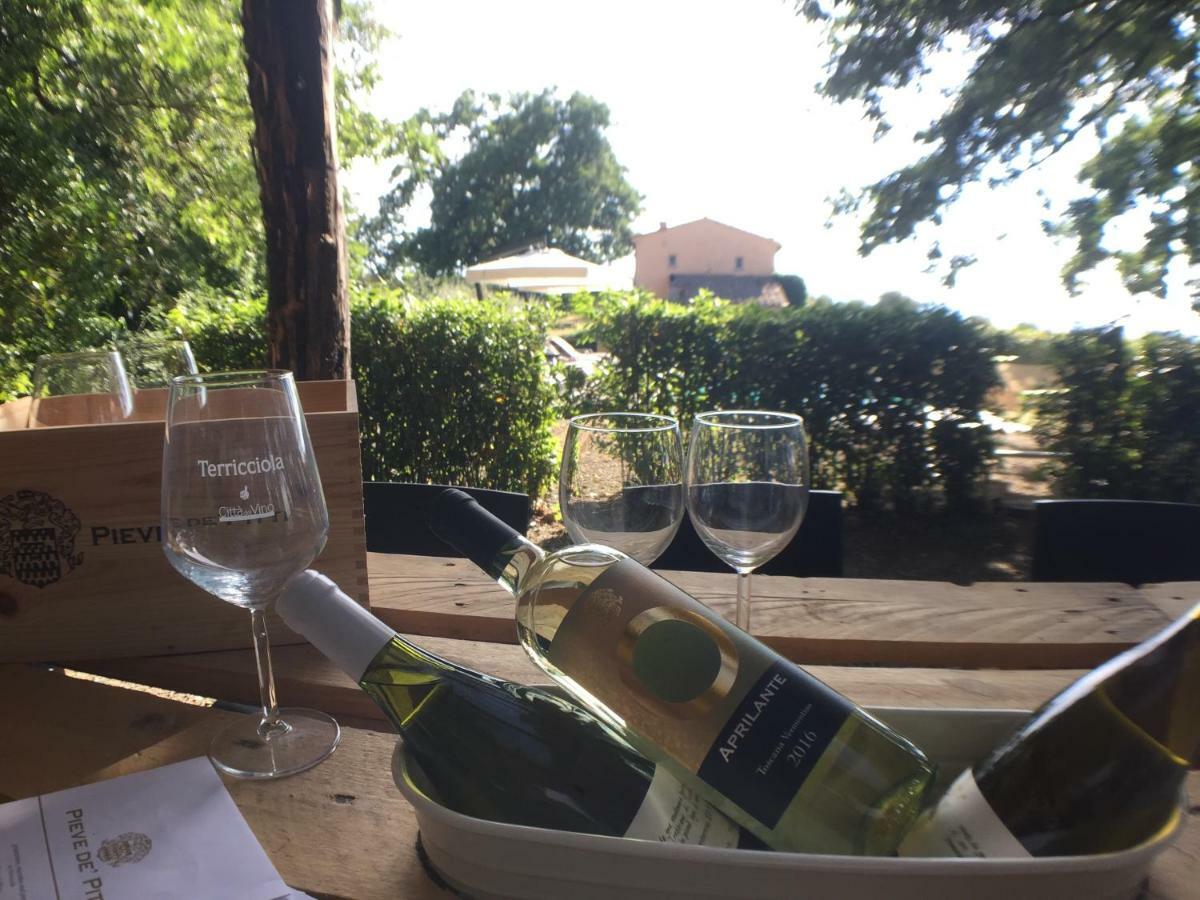 Agriturismo Pieve De Pitti Terricciola Eksteriør billede